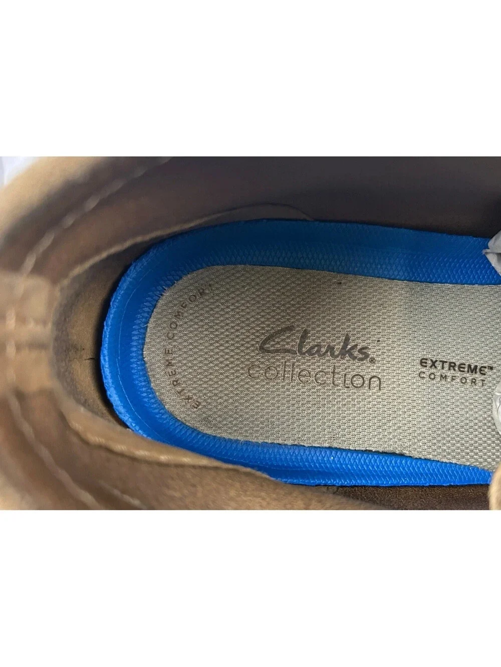 Clarks Collection Extreme Comfort Men's 11M Suede Wallabee Boots Tan